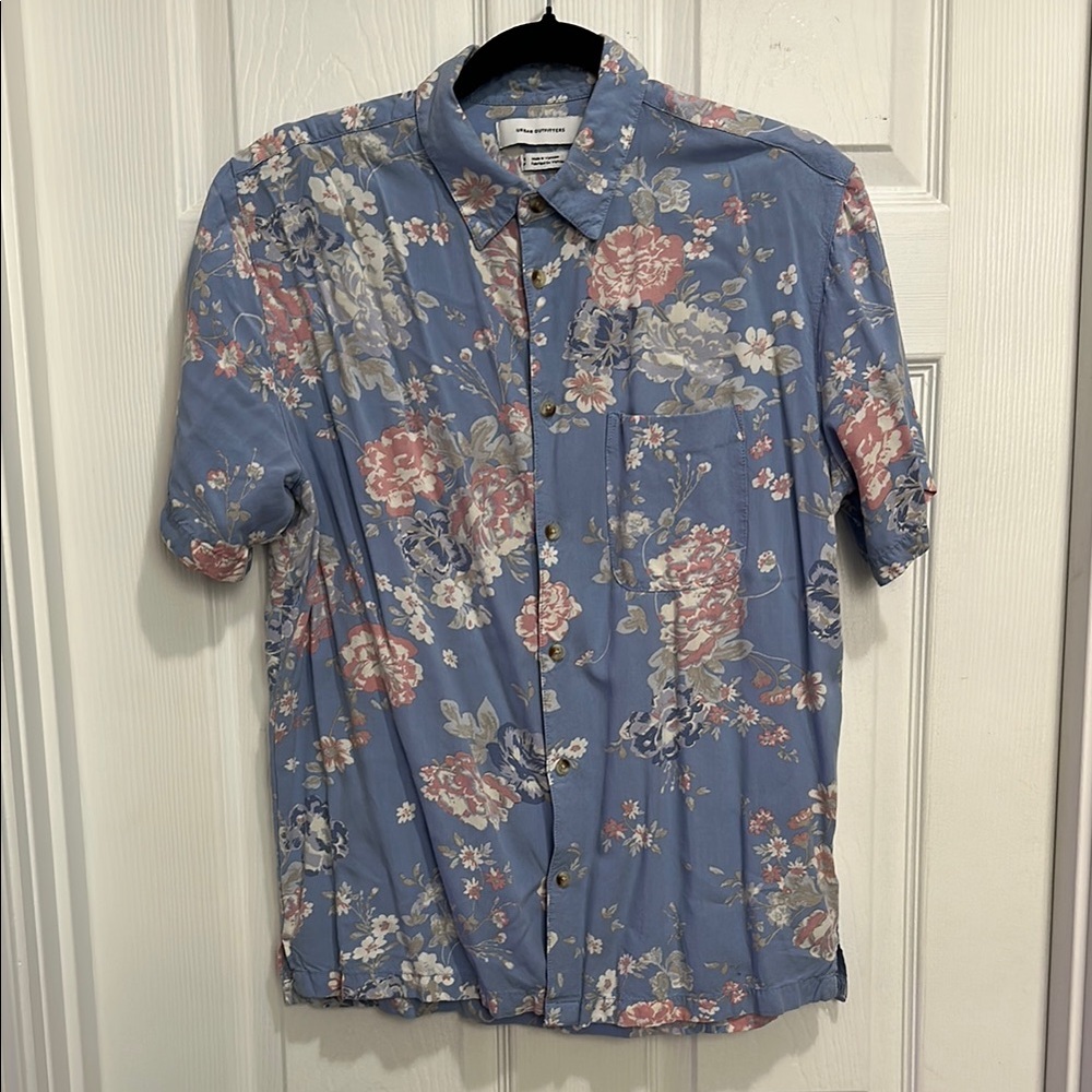 Urban Outfitters Floral Button Down Shirt
